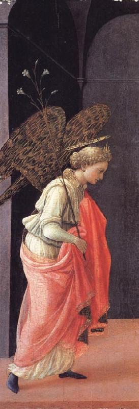 Fra Filippo Lippi The Annunciation:The Angel oil painting image